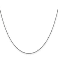 Load image into Gallery viewer, 10k White Gold .9mm Box Chain
