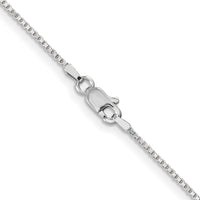 Load image into Gallery viewer, 10k White Gold 1mm Box Chain
