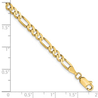 Load image into Gallery viewer, 10k 4mm Flat Figaro Chain
