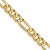 10k 4.75mm Flat Figaro Chain