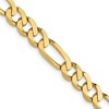 10k 5.25mm Flat Figaro Chain