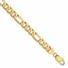 10k 7.5mm Flat Figaro Chain