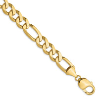 Load image into Gallery viewer, 10k 10mm Flat Figaro Chain
