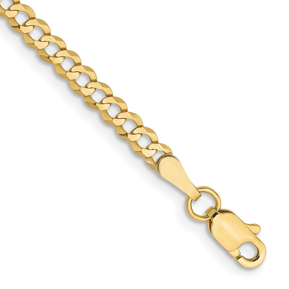 10k 3.1mm Lightweight Flat Cuban Chain