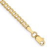 10k 3.1mm Lightweight Flat Cuban Chain
