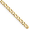 10k 3.1mm Lightweight Flat Cuban Chain