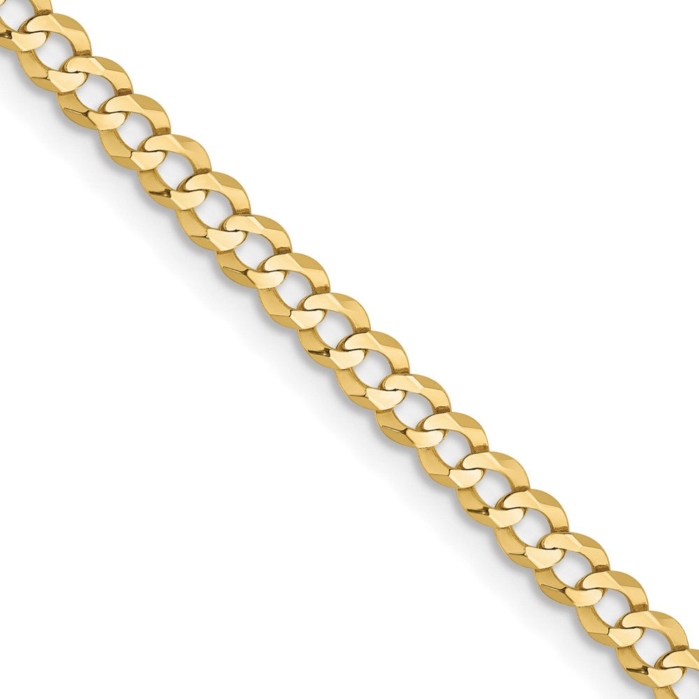 10k 3.1mm Lightweight Flat Cuban Chain