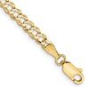 10k 3.7mm Lightweight Flat Cuban Chain