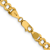 Load image into Gallery viewer, 10k 5.9mm Lightweight Flat Cuban Chain
