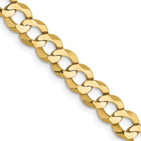 Load image into Gallery viewer, 10k 5.9mm Lightweight Flat Cuban Chain
