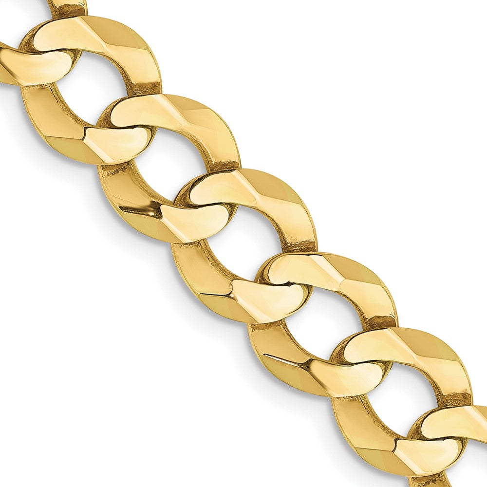 10k 9.4mm Lightweight Flat Cuban Chain