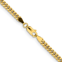 Load image into Gallery viewer, 10k 3.5mm Solid Miami Cuban Chain
