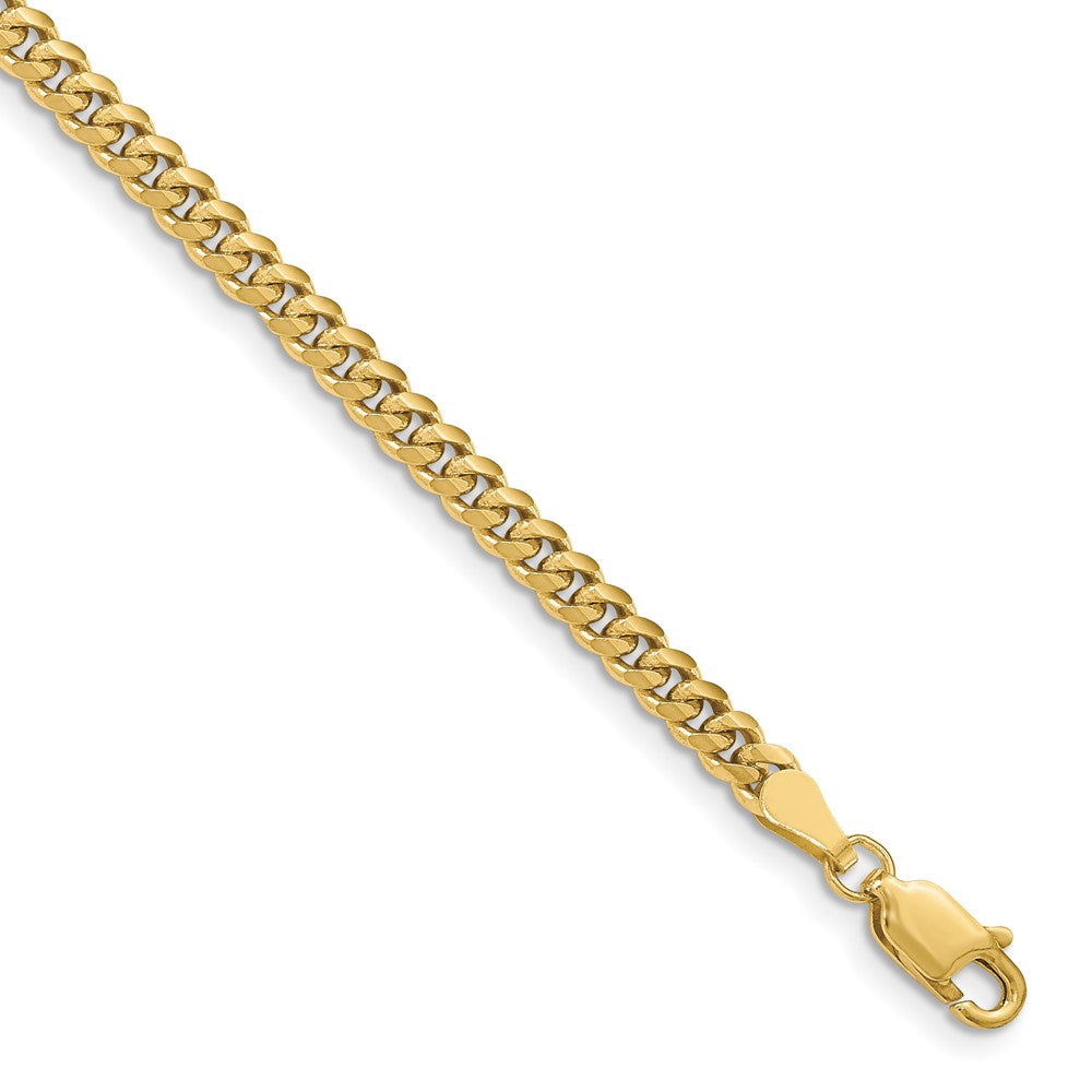 10k 3.5mm Solid Miami Cuban Chain
