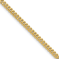 Load image into Gallery viewer, 10k 3.5mm Solid Miami Cuban Chain
