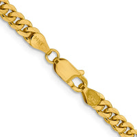 Load image into Gallery viewer, 10k 4.25mm Solid Miami Cuban Chain
