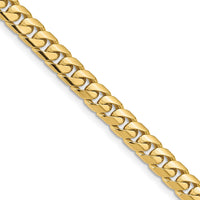 Load image into Gallery viewer, 10k 5.5mm Solid Miami Cuban Chain
