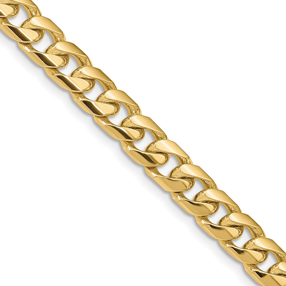 10k 6.25mm Solid Miami Cuban Chain