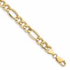 10k 8.5mm Semi-Solid Figaro Chain