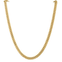 Load image into Gallery viewer, 10k 6.75mm Semi-Solid Miami Cuban Chain
