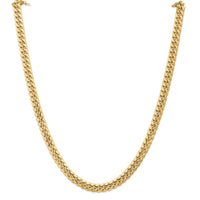 Load image into Gallery viewer, 10k 6.75mm Semi-Solid Miami Cuban Chain
