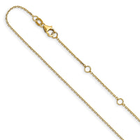 Load image into Gallery viewer, 10k .95mm D/C Round Cable 1in+1in Adjustable Chain
