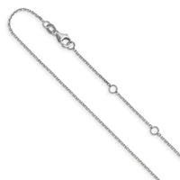 Load image into Gallery viewer, 10k WG .95mm D/C Round Cable 1in+1in Adjustable Chain
