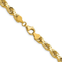 Load image into Gallery viewer, 10K 6.5mm Diamond-Cut Rope Chain
