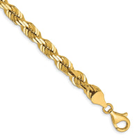 Load image into Gallery viewer, 10K 6.5mm Diamond-Cut Rope Chain
