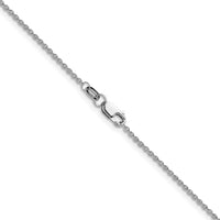 Load image into Gallery viewer, 10K White Gold 1.4mm Flat Cable Chain
