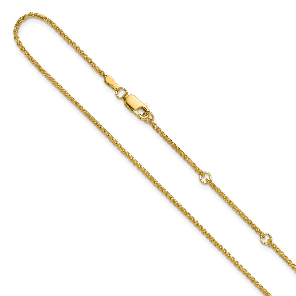 10k 1.5mm Spiga 1in+1in Adjustable Chain