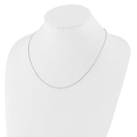 Load image into Gallery viewer, 10K White Gold Adjustable 1mm Box Chain
