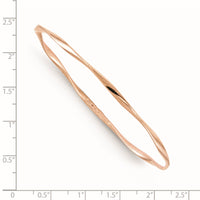 Load image into Gallery viewer, 10K Rose Gold Slip-On Bangle
