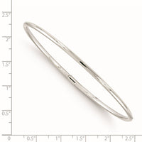 Load image into Gallery viewer, 10K White Gold Slip-On Bangle
