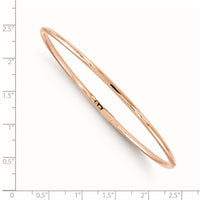 Load image into Gallery viewer, 10K Rose Gold Slip-On Bangle
