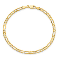 Load image into Gallery viewer, 14K 4mm Flat Figaro Chain
