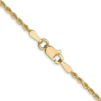 Load image into Gallery viewer, 14K 1.5mm Diamond-Cut Rope Chain
