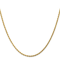 Load image into Gallery viewer, 14K 1.75mm Diamond-Cut Rope Chain

