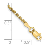Load image into Gallery viewer, 14K 1.75mm Diamond-Cut Rope Chain
