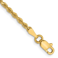 Load image into Gallery viewer, 14K 2mm Diamond-Cut Rope Chain
