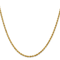 Load image into Gallery viewer, 14K 2.5mm Diamond-Cut Rope Chain
