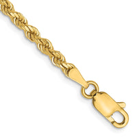 Load image into Gallery viewer, 14K 2.75mm Diamond-Cut Rope Chain
