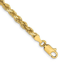 Load image into Gallery viewer, 14K 3.5mm Diamond-Cut Rope Chain

