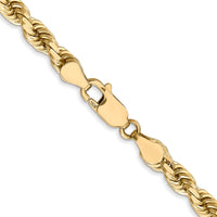 Load image into Gallery viewer, 14K 4.5mm Diamond-Cut Rope Chain
