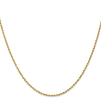 Load image into Gallery viewer, 14K 1.6mm Solid Regular Rope Chain
