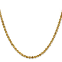 Load image into Gallery viewer, 14K 3mm Solid Regular Rope Chain
