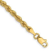 Load image into Gallery viewer, 14K 3mm Solid Regular Rope Chain

