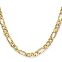 Load image into Gallery viewer, 14K 6.00mm Flat Figaro Chain
