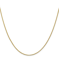 Load image into Gallery viewer, 14K 1mm D/C Open Franco Chain
