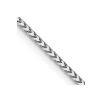 Load image into Gallery viewer, 14K White Gold 1.1mm Franco Chain
