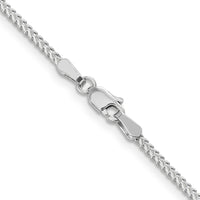 Load image into Gallery viewer, 14K White Gold 1.25mm Franco Chain

